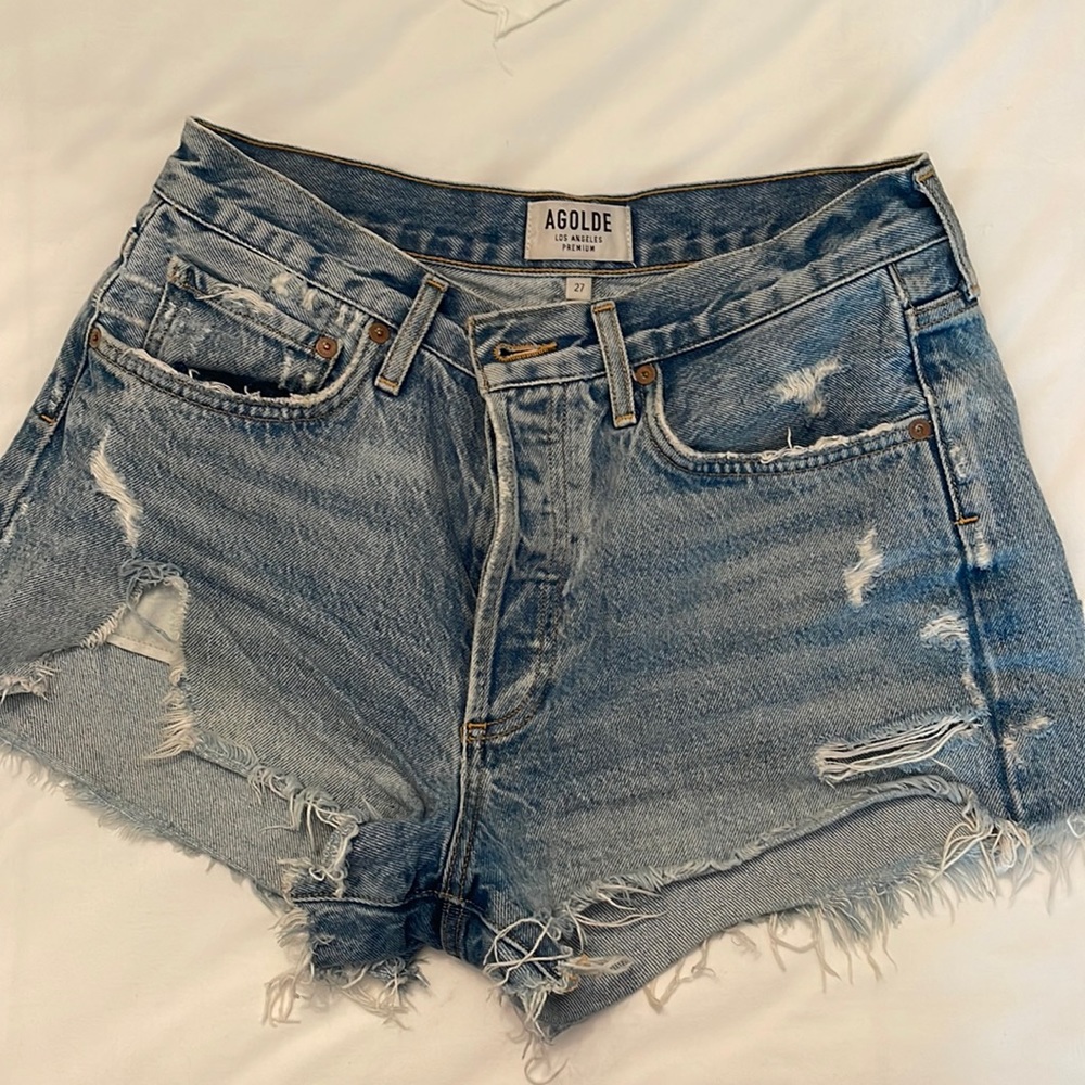 Agolde Jean Shorts